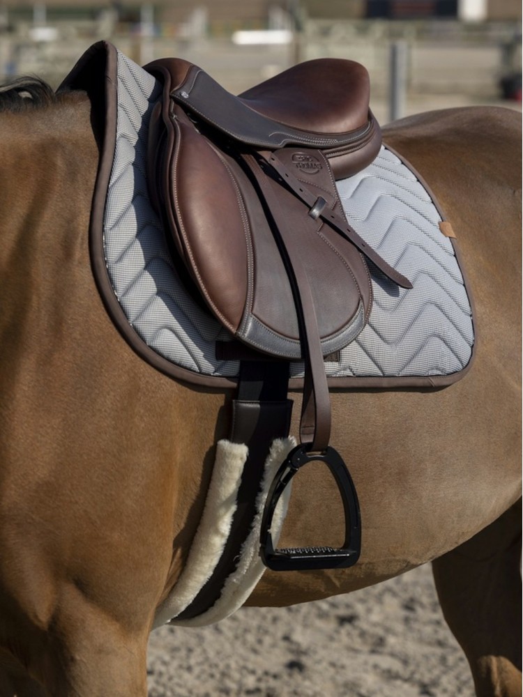 Saddle pad Tweedytan Equithéme