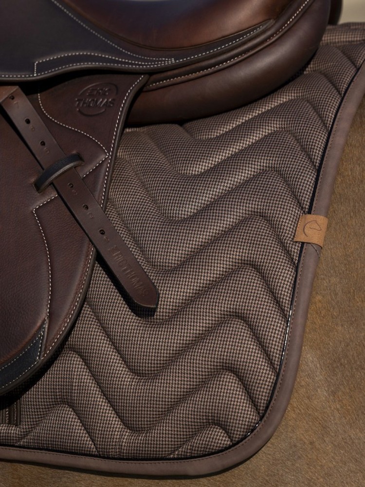 Saddle pad Tweedytan Equithéme