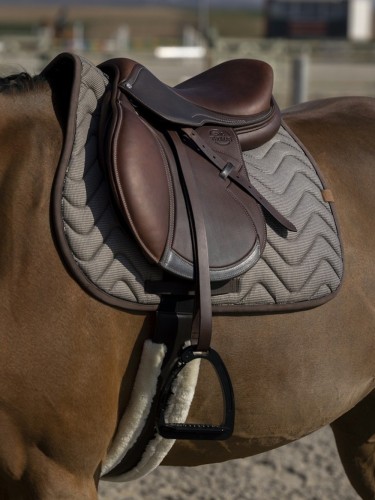 Saddle pad Tweedytan Equithéme