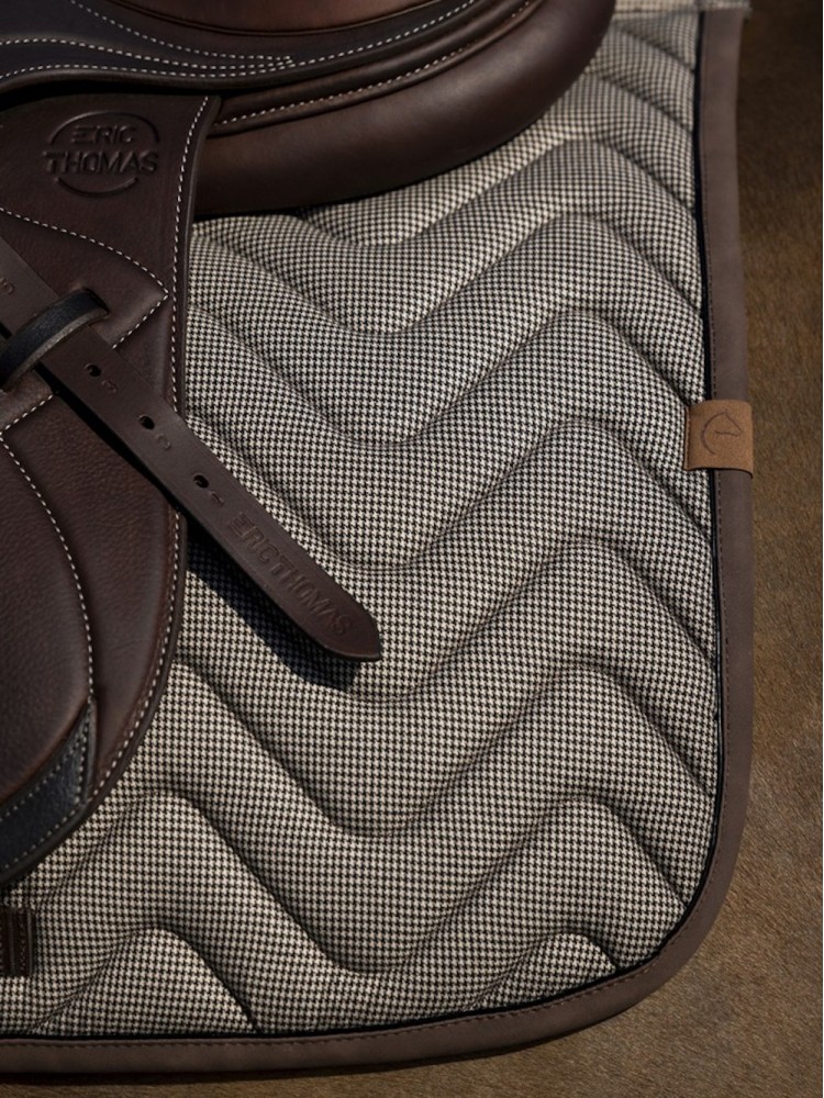 Saddle pad Tweedytan Equithéme