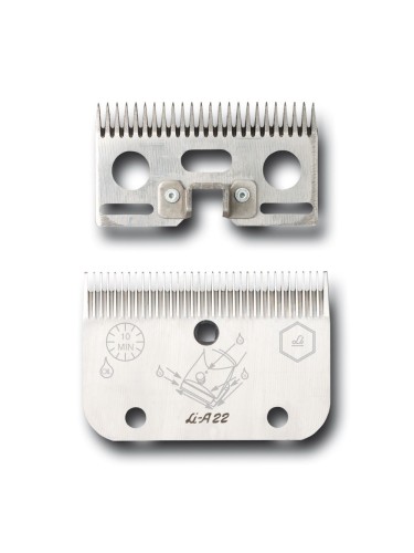 Clipper blades LC A22 for horse and cattle clipping