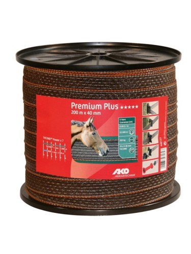 Tape Premium Plus Brown/orange 40mm/200m AKO