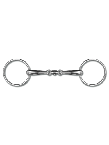 Double jointed snaffle 16mm Waldhausen
