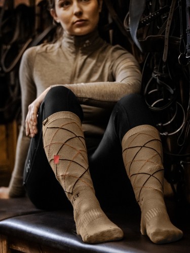 Riding socks Argyle E·L·T