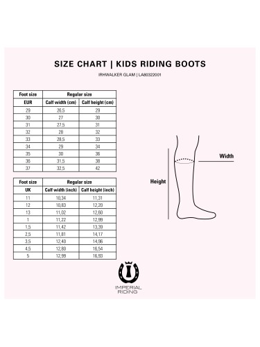 Riding boots Walker Glam Kids Imperial Riding