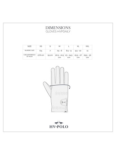 Gloves Daily HV Polo