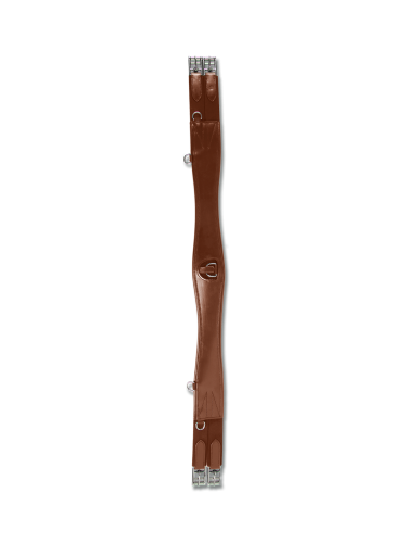 Leather girth Elastic Waldhausen