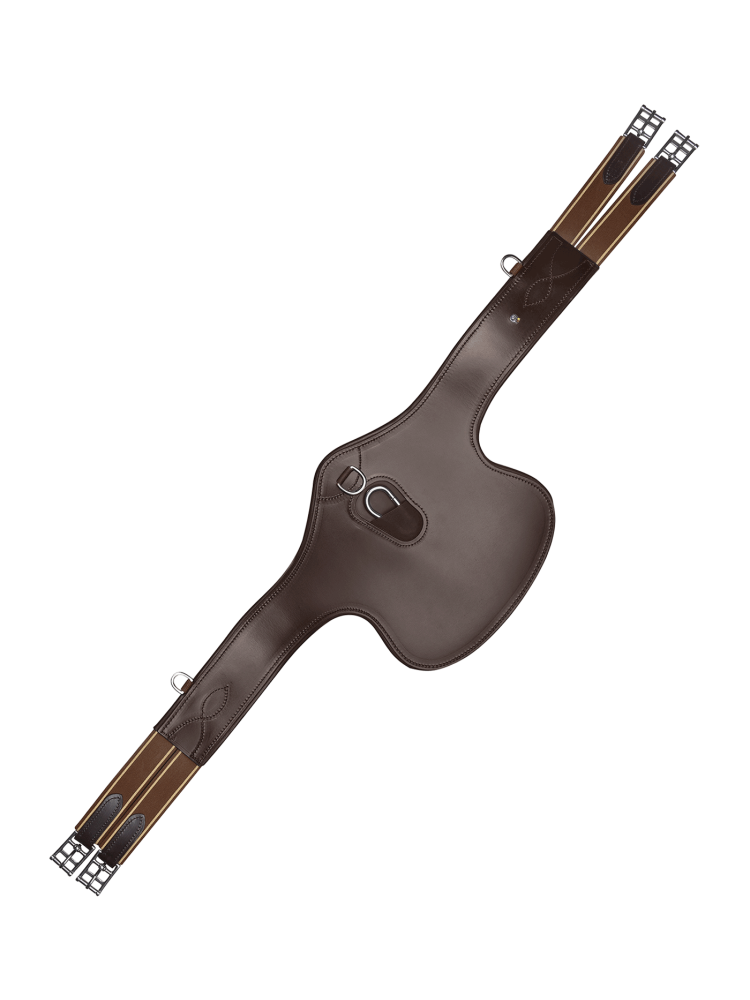 Leather girth Stud Guard Waldhausen