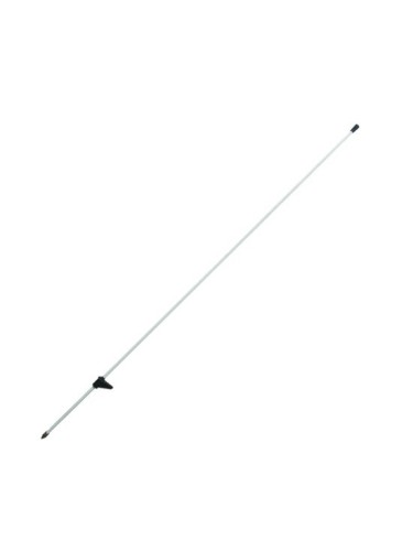 Fiber post with footrest 1.60m
