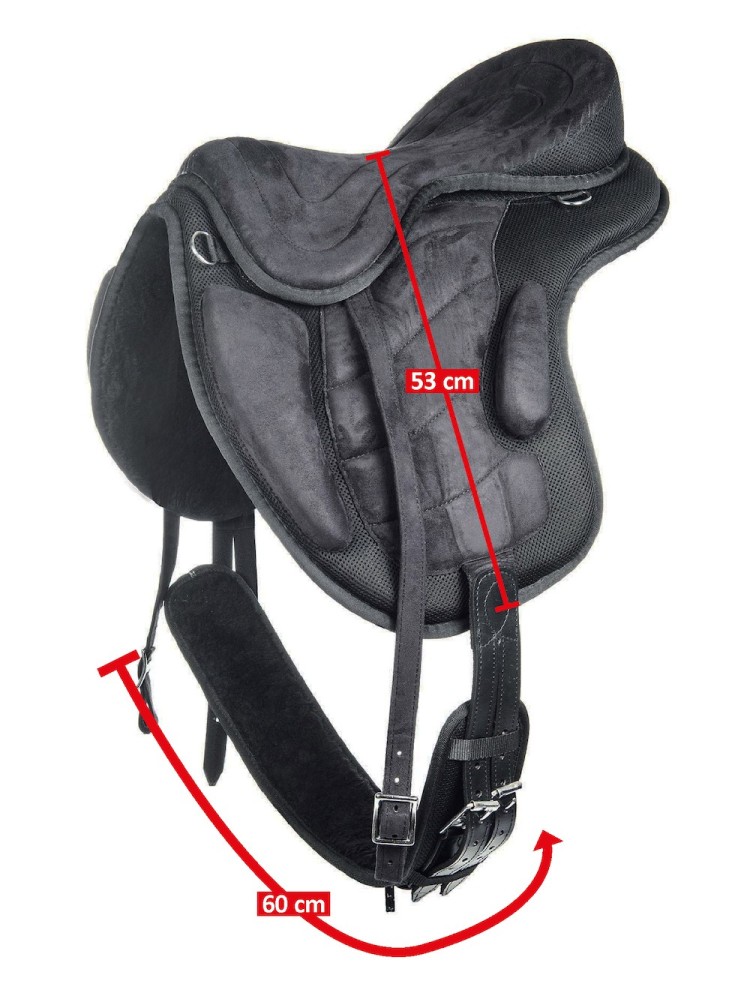 Treeless saddle HKM