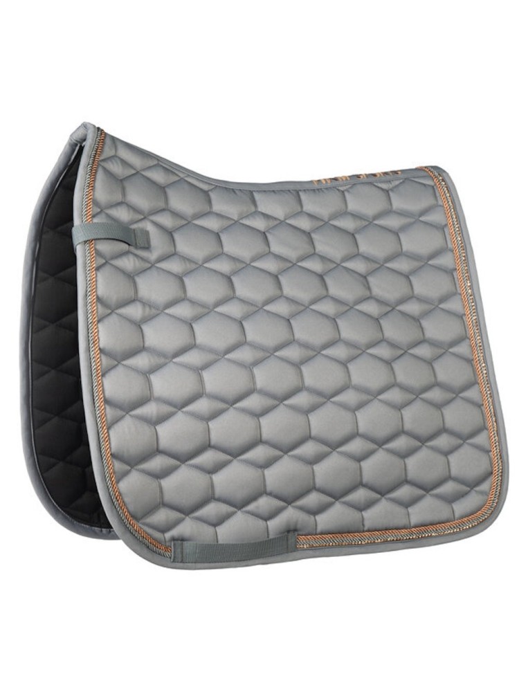 Dressage saddle pad Rosegold Glamour HKM
