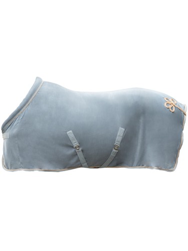 Fleece rug Rosegold Glamour HKM