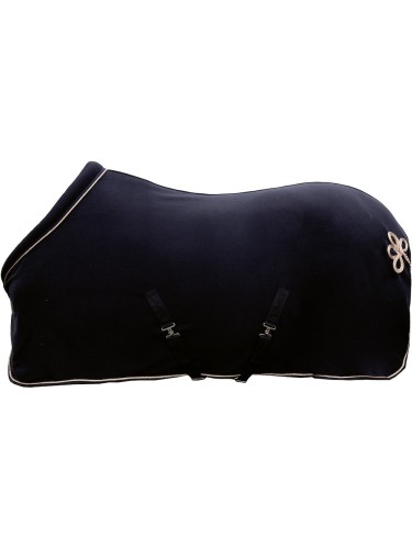 Fleece rug Rosegold Glamour HKM