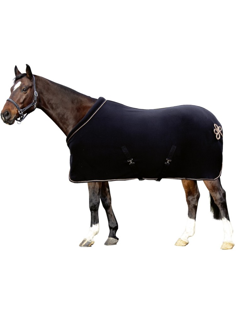 Fleece rug Rosegold Glamour HKM
