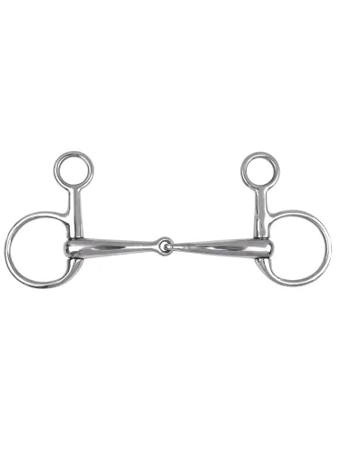 Single jointed bit Baucher Waldhausen