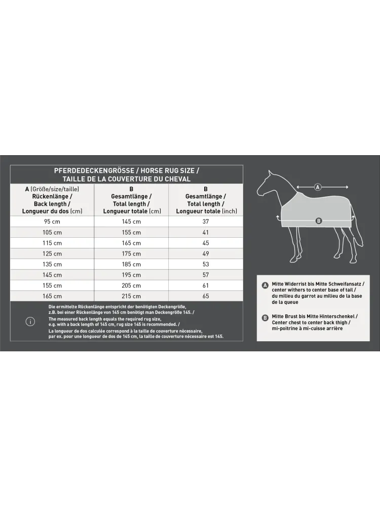Tunrout rug Artic 50g 600D Waldhausen