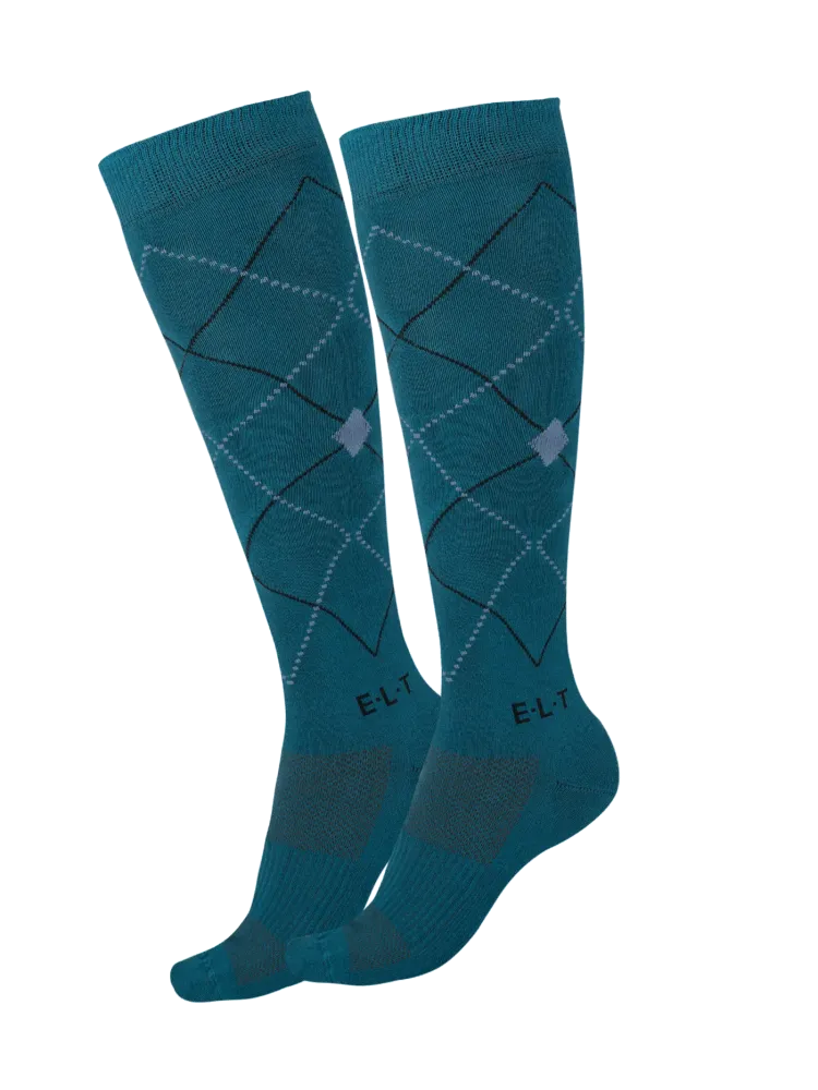 Riding socks Argyle E·L·T