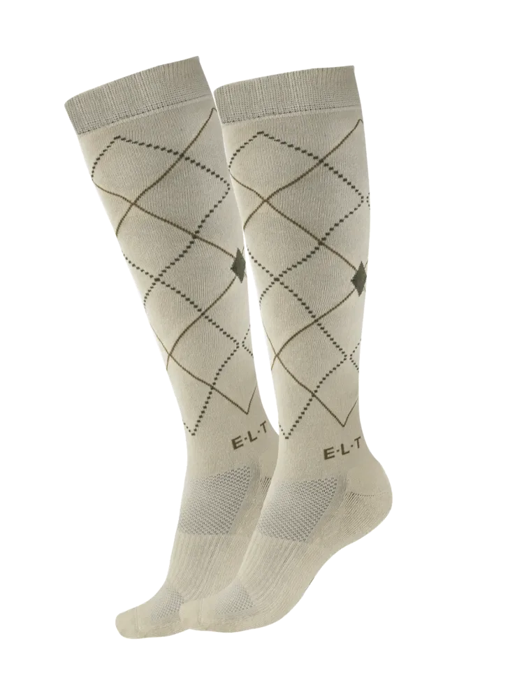 Riding socks Argyle E·L·T