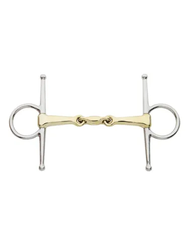 Full Cheek Bit double jointed 16mm Kavalkade