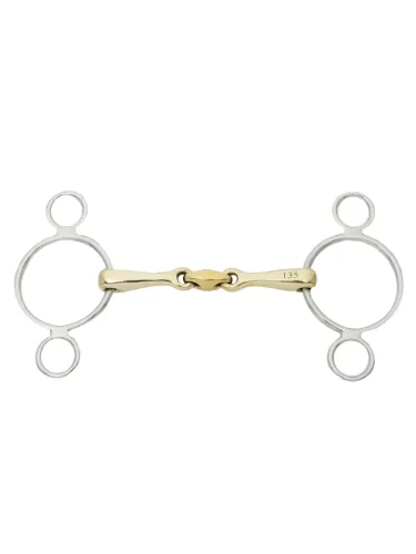3-ring Gag bit 16mm Kavalkade