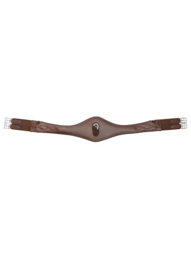 Girth Oiled Leather Shape Elastic Kavalkade