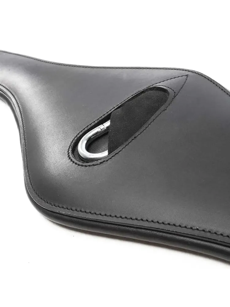 Girth Oiled Leather Shape Elastic Kavalkade