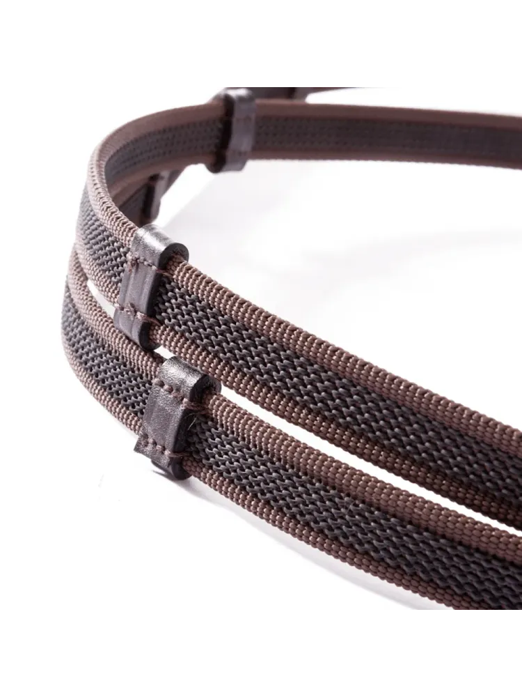 Reins Rubberised 16mm Kavalkade