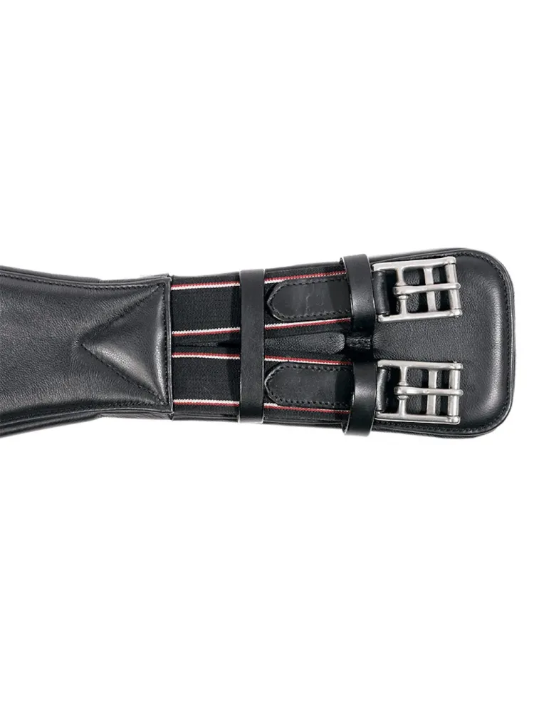 Short girth Soft Leather Classic Elastic Kavalkade