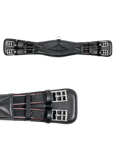 Short girth Soft Leather Classic Elastic Kavalkade