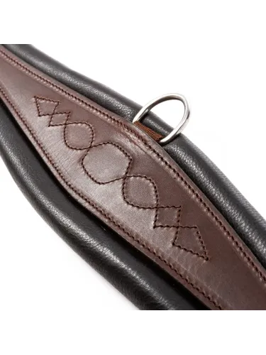 Girth Oiled Leather Classic Elastic Kavalkade