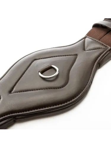 Short girth Soft Leather Comfort Elastic Kavalkade