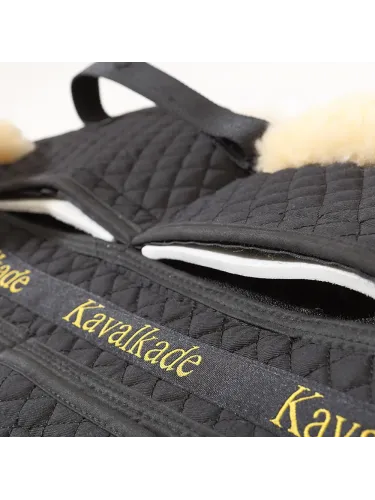 Lambskin saddle pad Trim Pockets Kavalkade