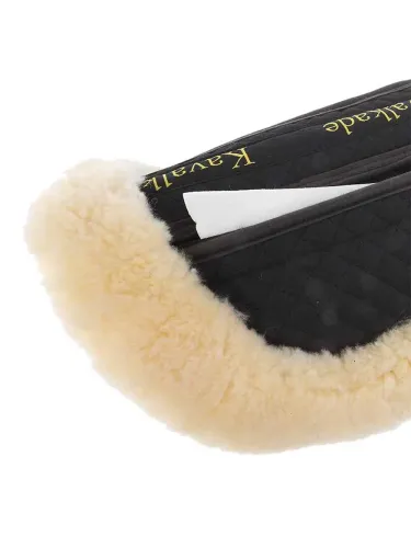 Lambskin saddle pad Trim Pockets Kavalkade