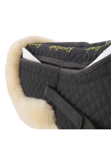 Lambskin saddle pad Trim Pockets Kavalkade