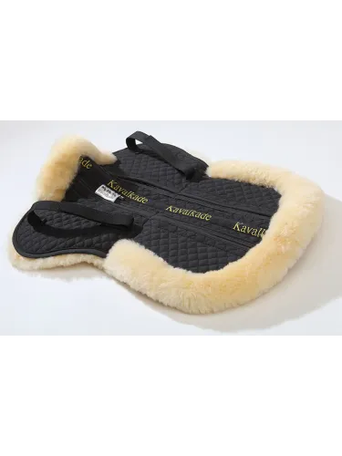 Lambskin saddle pad Trim Pockets Kavalkade