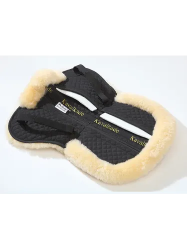 Lambskin saddle pad Trim Pockets Kavalkade