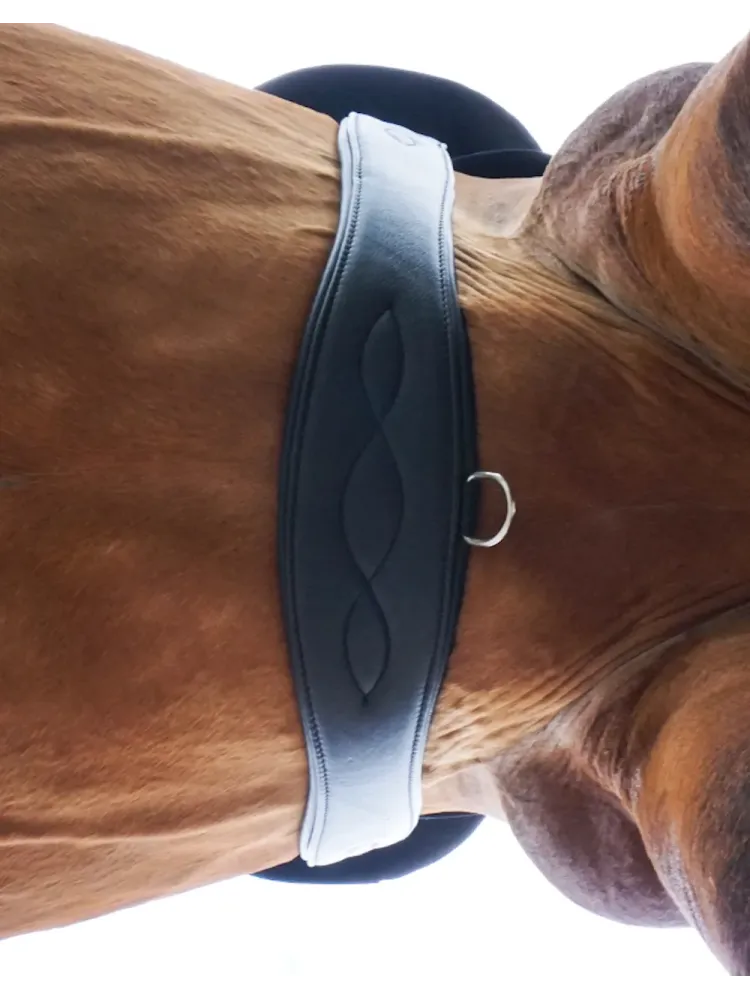 Girth Soft Leather Classic Elastic Kavalkade