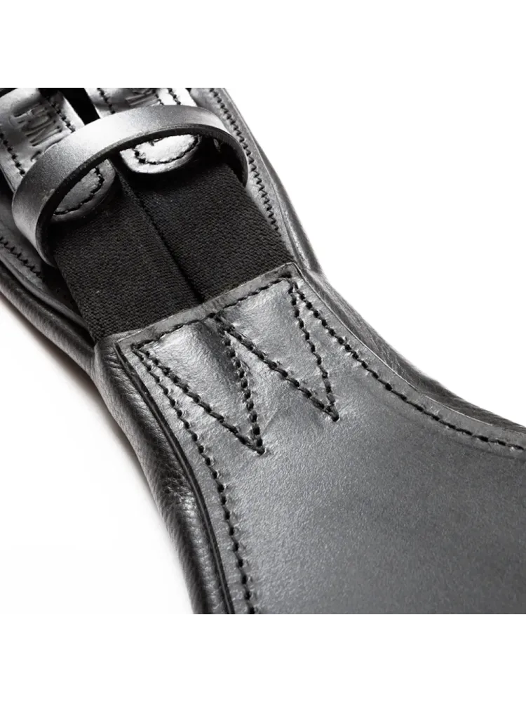 Short girth Oiled Leather Casper Elastic Kavalkade