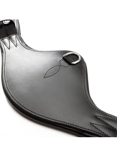 Short girth Oiled Leather Casper Elastic Kavalkade