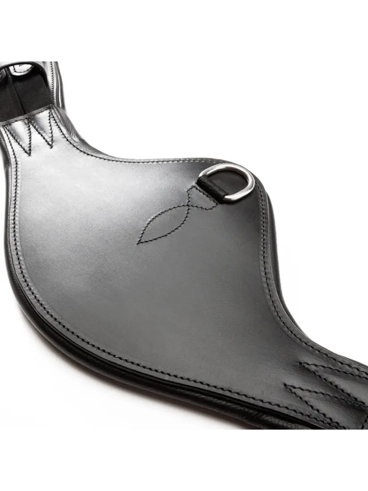 Short girth Oiled Leather Casper Elastic Kavalkade