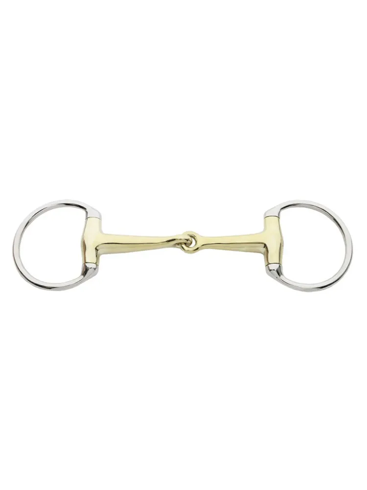 Olive-link single jointed snaffle 16mm Kavalkade