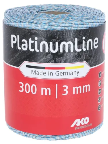 Elektrikarjuse taranöör AKO PlatinumLine 300m valge/sinine