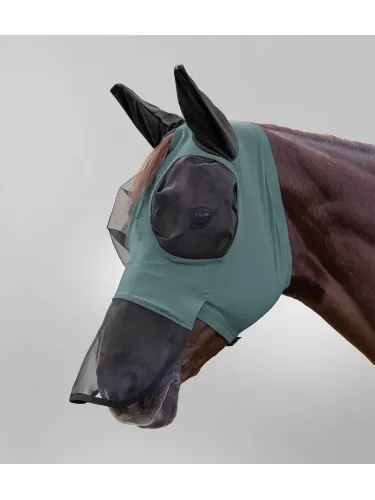 Fly Mask with Nose Protection Puck Waldhausen