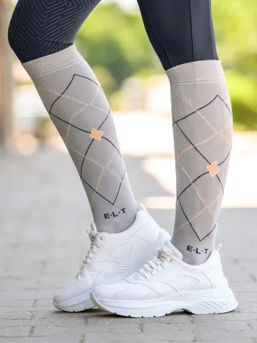 Riding socks Argyle E·L·T