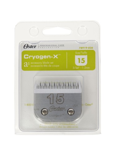 Clipper blades 15/1.2 mm Cryogen-X® Oster