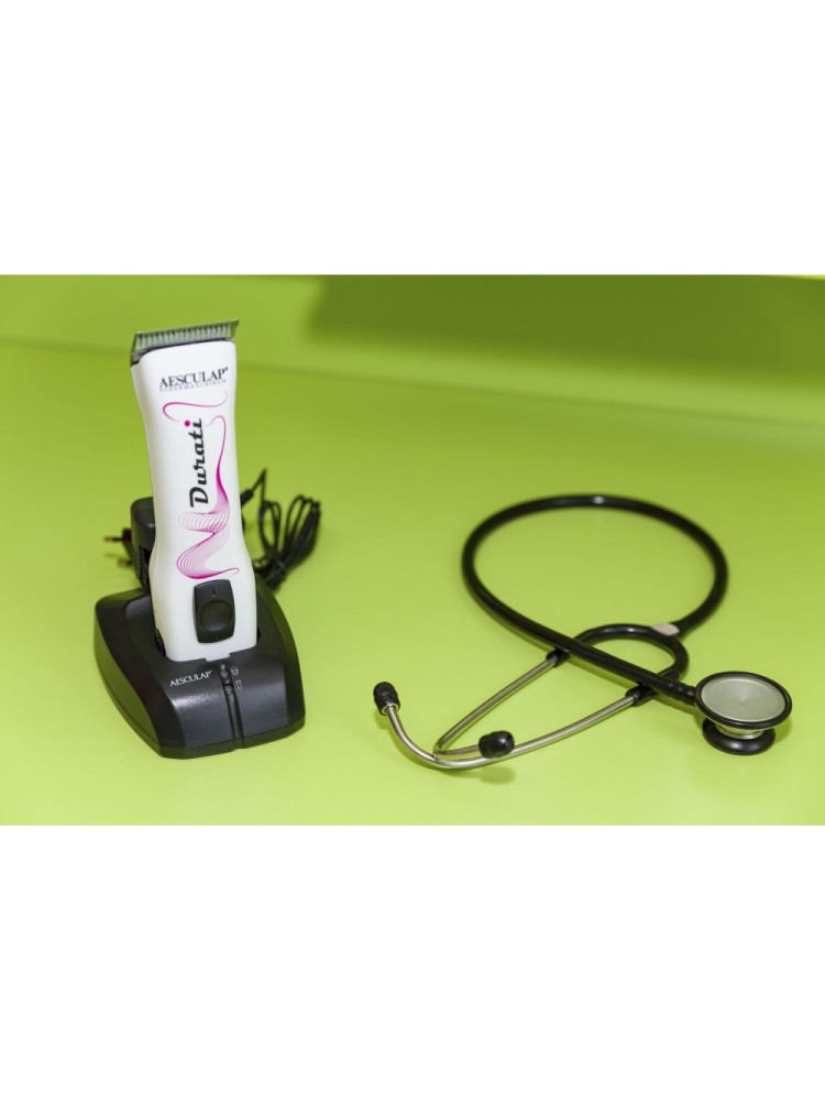 Cordless clipper Durati ProWhite with 2 battery Aesculap