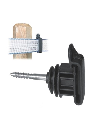 Tape insulator for wooden post with screw 25pcs