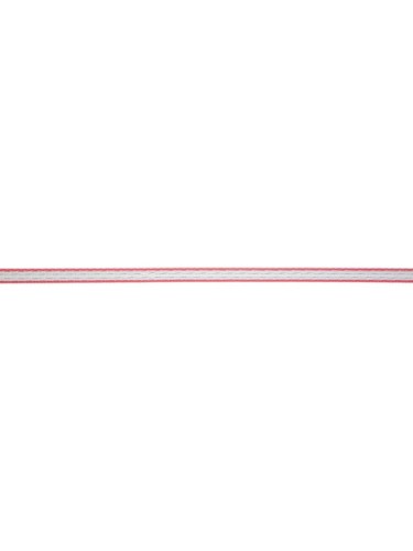 Tape TopLine Plus White/red 10mm/200m AKO