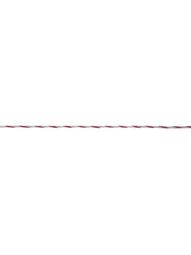 Poly Wire TopLine Plus White/red 1000m AKO