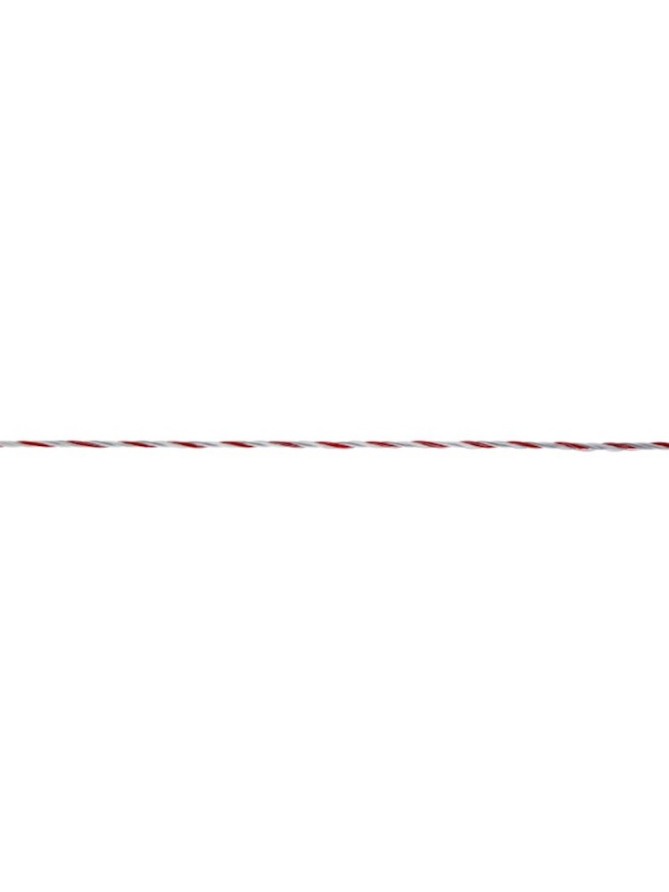 Poly Wire TopLine Plus White/red 1000m AKO
